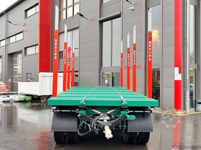 Лесовозный прицеп PAVIC HPA 27 68Z / Plattform 3-Achser  Blatt-Federung