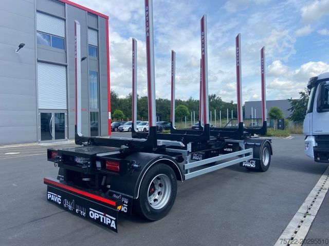 Лесовозный прицеп PAVIC HTA 20 66Z !!! AKTION !!! 2-Achs Kurzholz 22,5