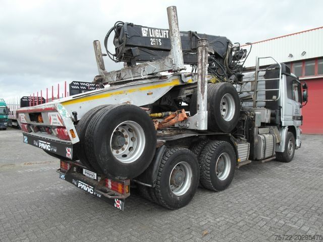 Лесовозный прицеп  GLOGGER SHE 2,6/20 NACHLÄUFER FÜR LANGMATERIAL