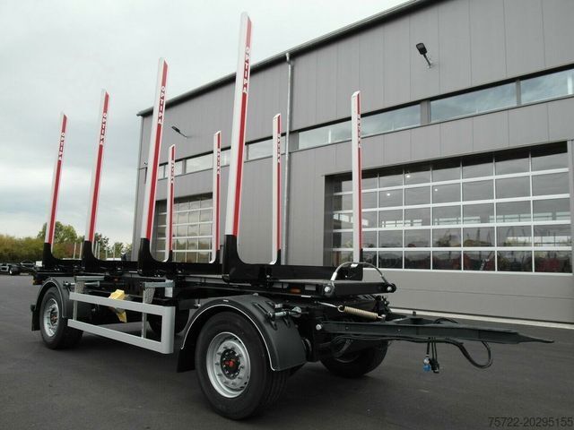 Лесовозный прицеп PAVIC HTA18 62EO Einfachbereift LEICHTBAUWEISE