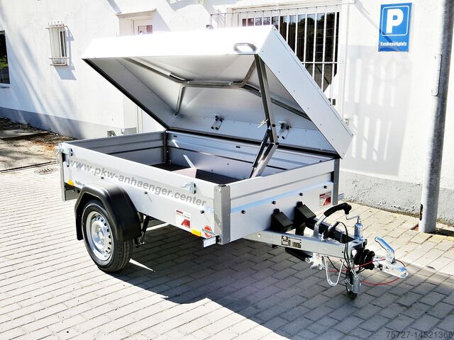 Автомобильный прицеп STEMA Deckelanhänger STEMA 750kg 201x108x50cm
