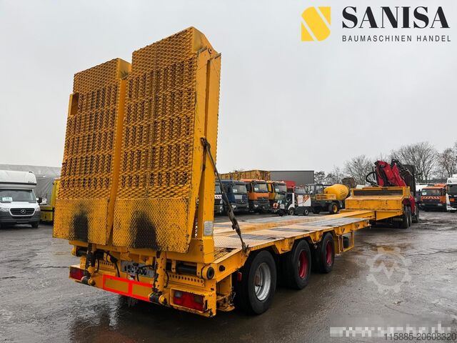 Полуприцеп с низкой погрузкой Goldhofer STZ L3 35/80/Seilwinde/Extendable 5,40 M