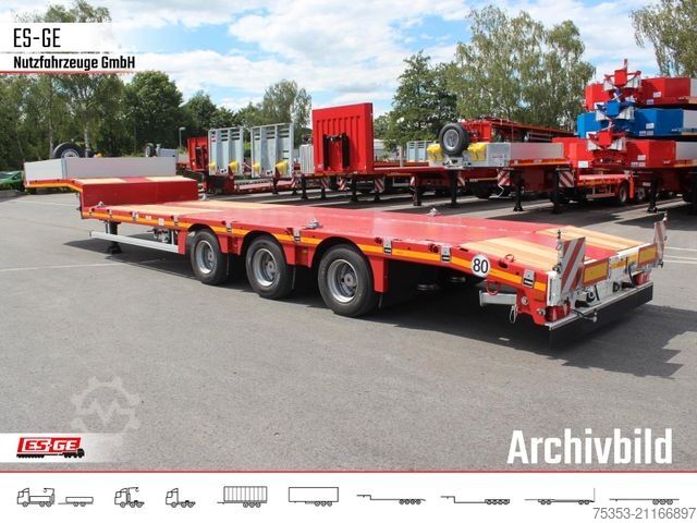 Низкорамный полуприцеп FAYMONVILLE MAX Trailer MAX100 Semi-Tieflader