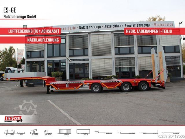 Низкорамный полуприцеп FAYMONVILLE MAX Trailer MAX100 Semi-Tieflader Radmulden