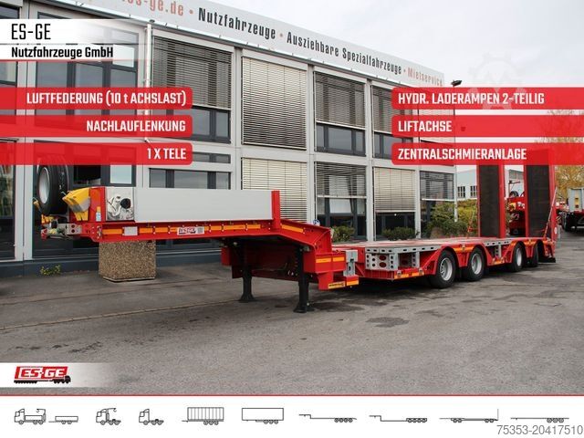 Низкорамный полуприцеп FAYMONVILLE Multimax Satteltieflader (2+2) - nachlaufgelenkt