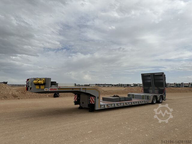 Трал низкорамный GVN Trailer 2 Axle Hydraulic Platform Lowloader