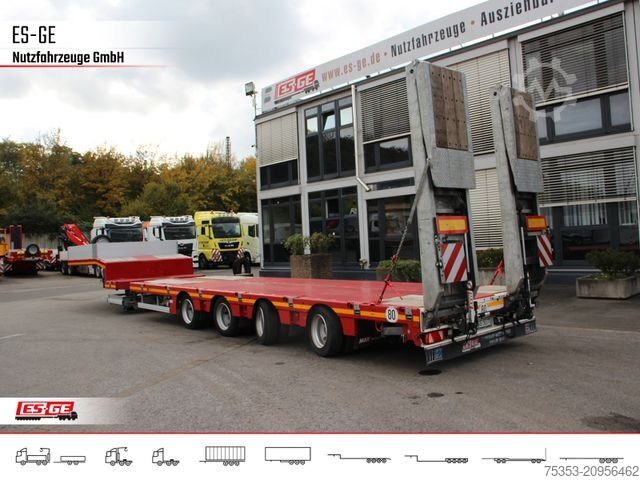 Низкорамный полуприцеп FAYMONVILLE MAX Trailer MAX100 Semi-Tieflader 205er