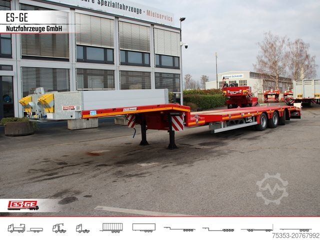 Низкорамный полуприцеп FAYMONVILLE MAX Trailer MAX100 Semi-Tieflader