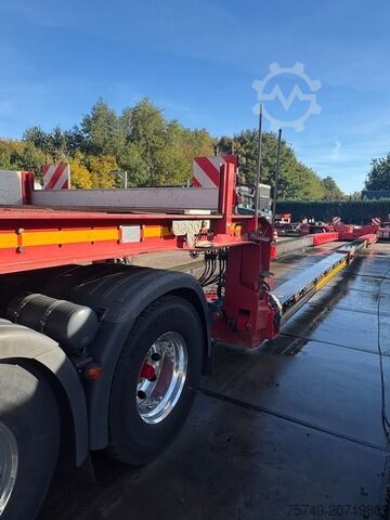 Низкорамный полуприцеп Faymonville Megamax Z-2H-V-KBV-AA Yachttransport