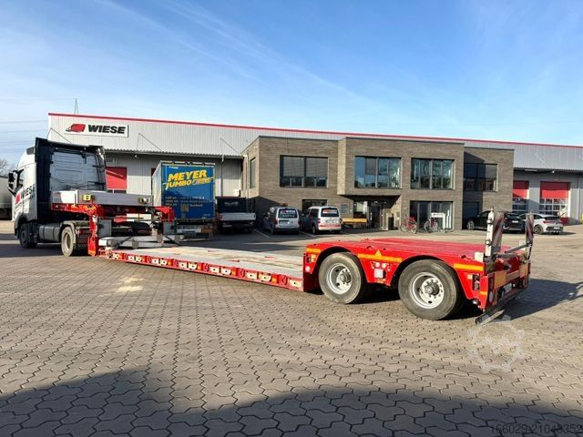 Низкорамный полуприцеп KÄSSBOHRER SLL 2/2H 2-Achs Tiefbett Hydraulische Lenkung