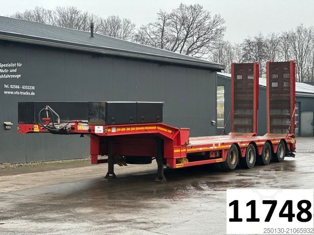 Низкорамный полуприцеп FAYMONVILLE STN-4U Multimax 4.Achs Tieflader Nachlaufgelenkt