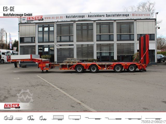 Низкорамный полуприцеп FAYMONVILLE Multimax Satteltieflader (2+2) - nachlaufgelenkt