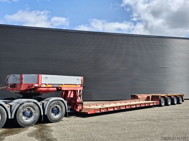 Низкий погрузчик Goldhofer STZ - VL4 - 46/80 / REMOVABLE NECK / LOW BED