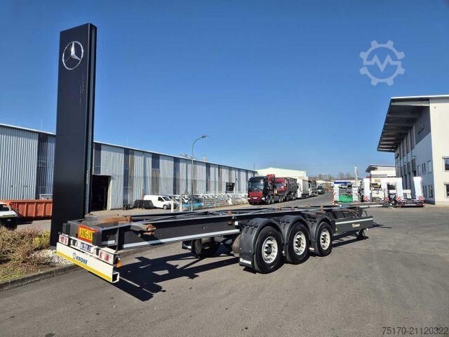 Низкий погрузчик Krone SD Container, BPW-Achsen Liftachse mitte