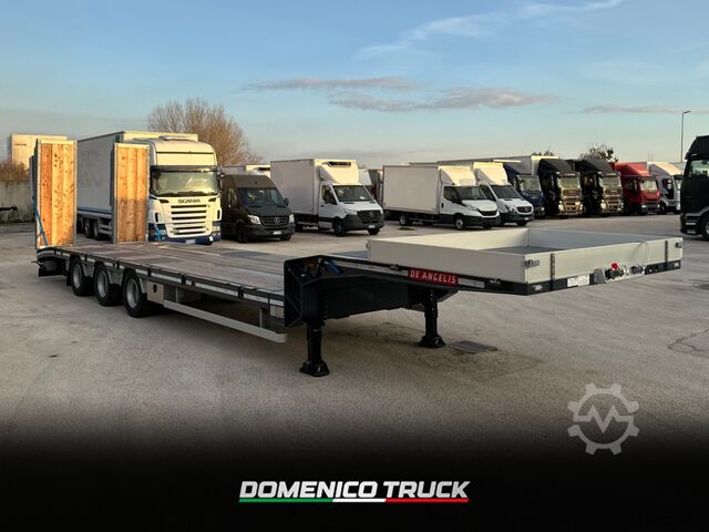 полуприцеп-низкорамник для перевозки строительной техники DE ANGELIS 3S425