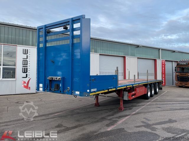 Полуприцеп MEUSBURGER MPS-3*Plateau*ausziehbar 4m*§70*3. Achse gelenkt