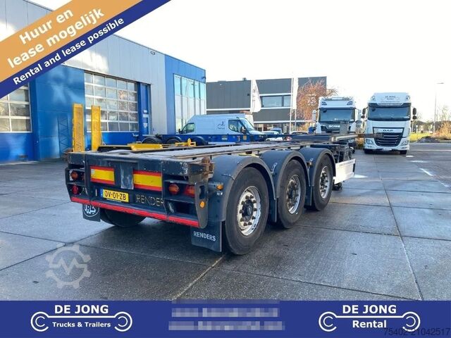 Контейнерные перевозки Renders Euro 800 3DFCST / Container Chassis / 45FT / 1x...