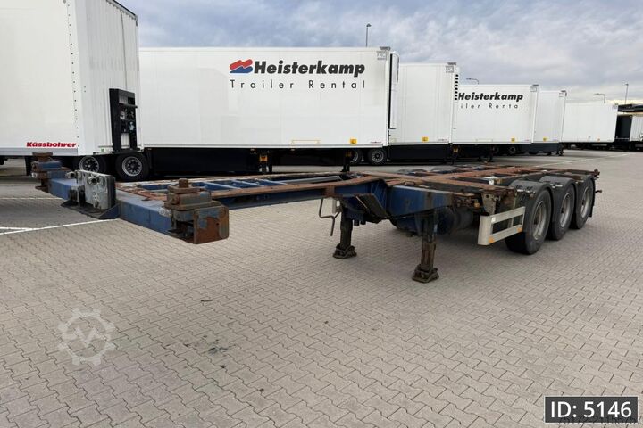 Контейнерные перевозки Pacton T3-010 / Multichassis / BPW Drum