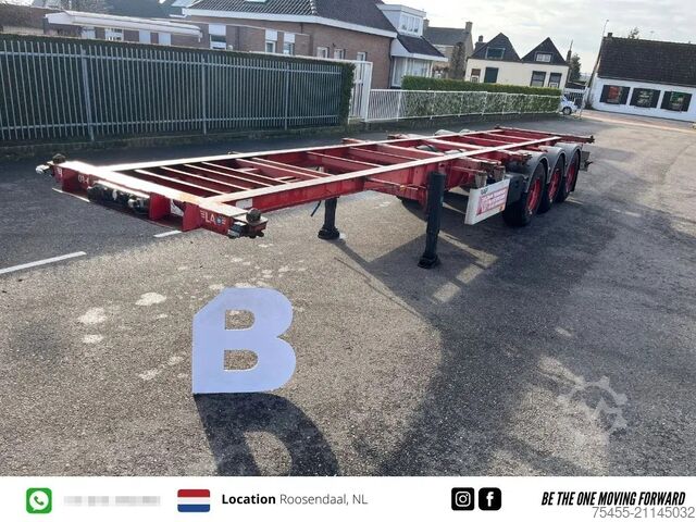 Контейнерные перевозки LAG O-3-39CD - BPW/DRUM - 20,30,40,45ft - 65.146