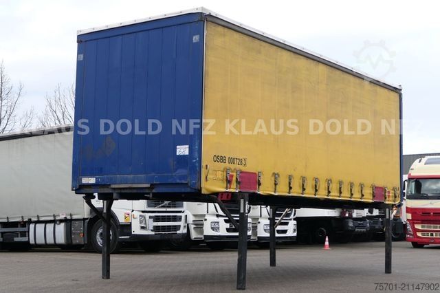 Полуприцеп с сменным кузовом KRONE WP 7.3 LS5-CS Pritsche Plane BDF Bordwände