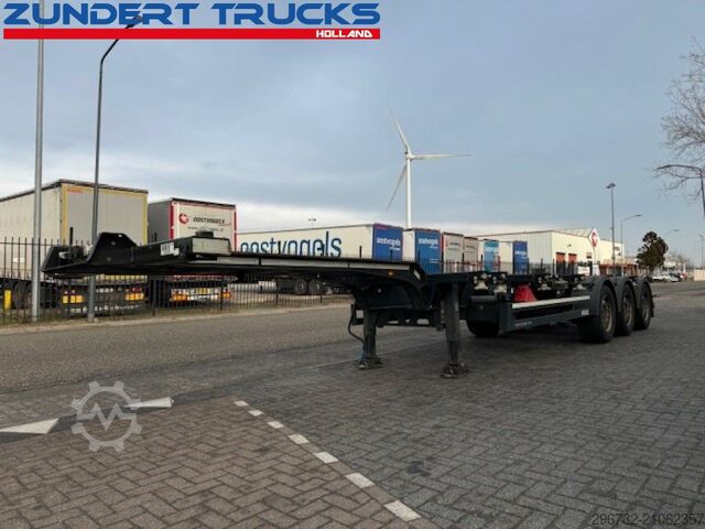 Контейнерные перевозки Kögel S24-2 PORT 40, 3 AS CONTAINERCHASSIS