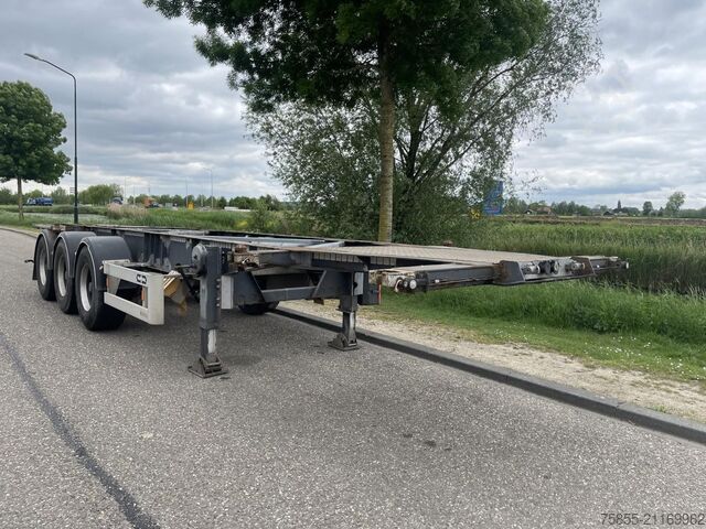 Контейнерные перевозки Van Hool 3B0070 20/30 FT Chassis / BPW Axles / Liftaxle ...