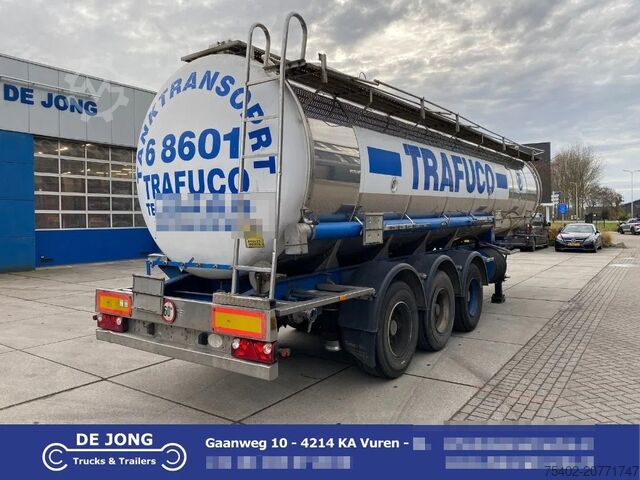 резервуар Burg / 30.310 LT / 3 compartments / ADR /  Inox / SAF