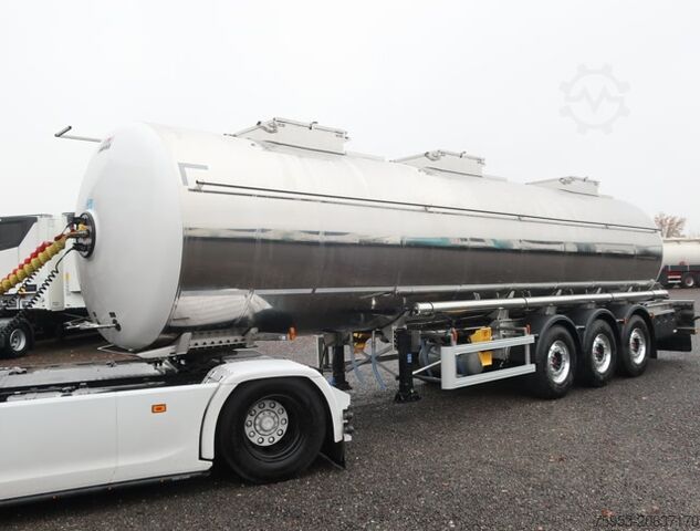 Полуприцеп-цистерна Magyar 3 Kammer Lebensmitteltank Heizung Drucktank 32 m³