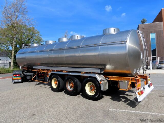 Резервуар Magyar 5 compartments , 32500L FOOD, air susp, (5 DIFF...