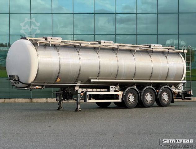 Полуприцеп-цистерна Burg 37.300 LITER 3 COMPARTMENTS DISC BRAKES SUP