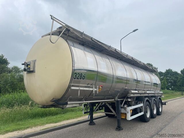 резервуар Feldbinder TSA 31.3-3 Chemie ADR FL-AT / 31.000 L / 3 Kamm...