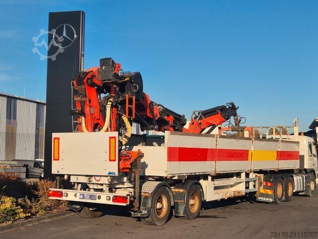 Платформенный трейлер MOL CY NV 1214/20T/37 Palfinger PK44002