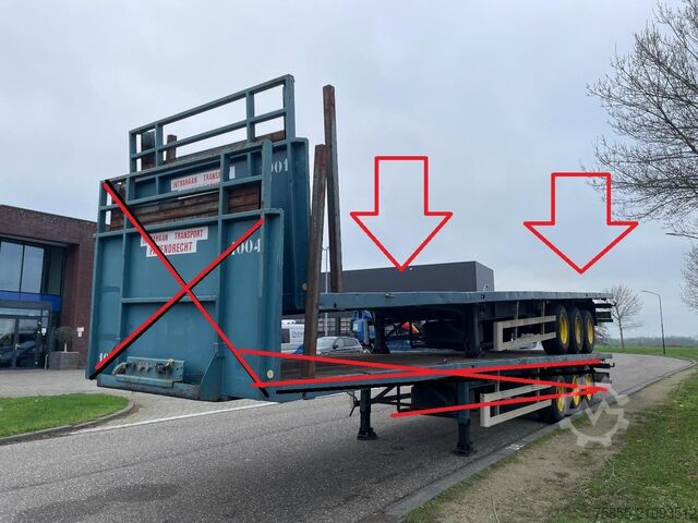 Платформенный трейлер Haan OPL45 Heavy Duty (45Ton) / Rungen-Potholes / NL...