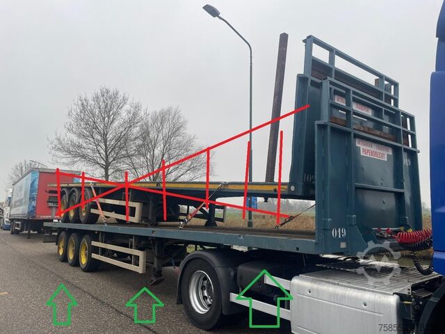 Платформенный трейлер Haan OPL45 Heavy Duty (45Ton) / Rungen-Potholes /BPW...