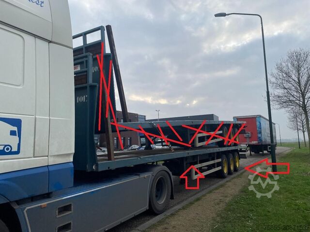 Платформенный трейлер Haan OPL 45 Heavy Duty (45Ton) / Rungen-Potholes /BP...