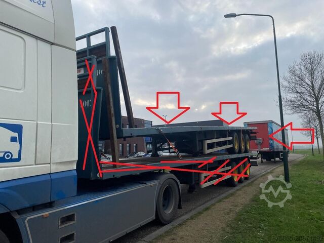 Платформенный трейлер Haan OPL 45 Heavy Duty (45Ton) / Rungen-Potholes / N...