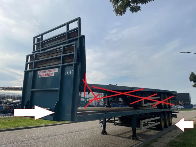 Платформенный трейлер Haan OPL 45 Heavy Duty (45Ton) / Rungen-Potholes / N...