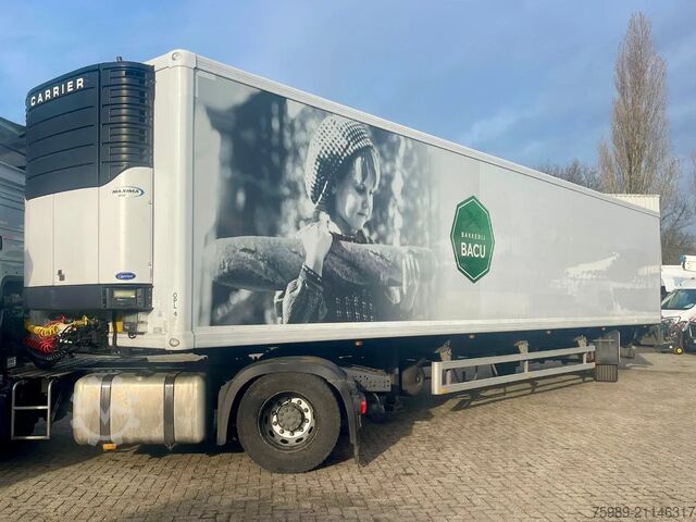 Рефрижераторная/морозильная транспортировка Pacton NL oplegger, apk tot 19-01-2027, CARRIER  MAXIM...