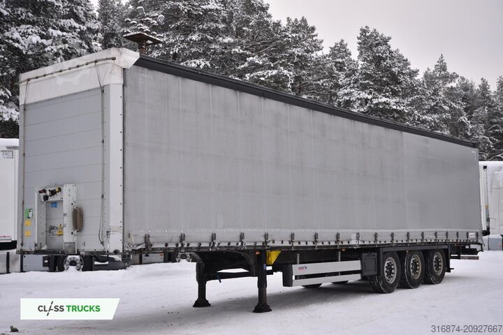 открытый полуприцеп с тентом SCHMITZ CARGOBULL SCS24/L