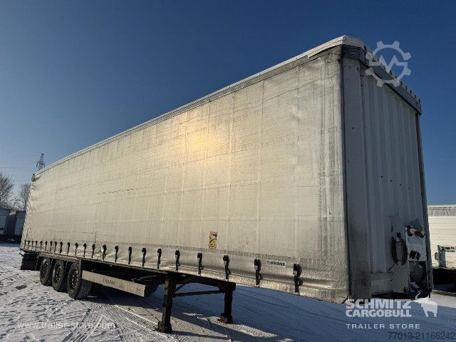 Открытый полуприцеп с тентом Krone Curtainsider Mega