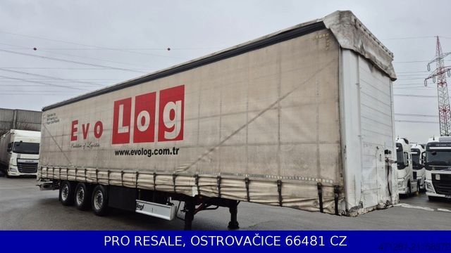 Открытый полуприцеп с тентом FLIEGL SDS 350 MEGA + LIFTACHSE