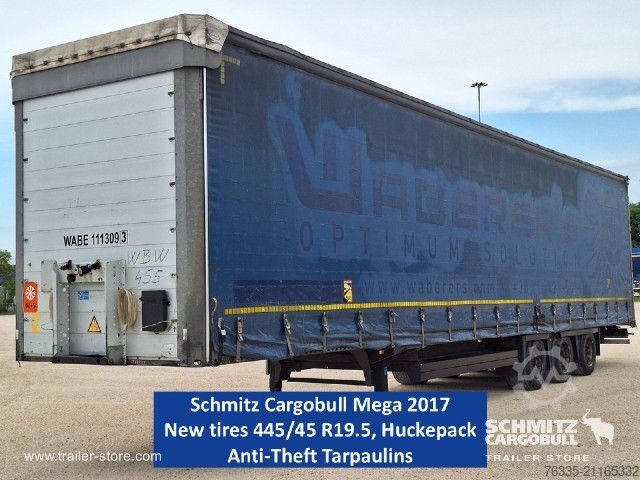 Открытый полуприцеп с тентом Schmitz Cargobull Curtainsider Mega