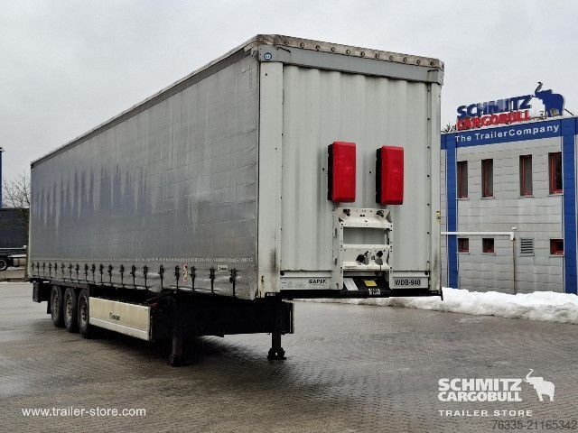 Открытый полуприцеп с тентом Krone Curtainsider Dropside