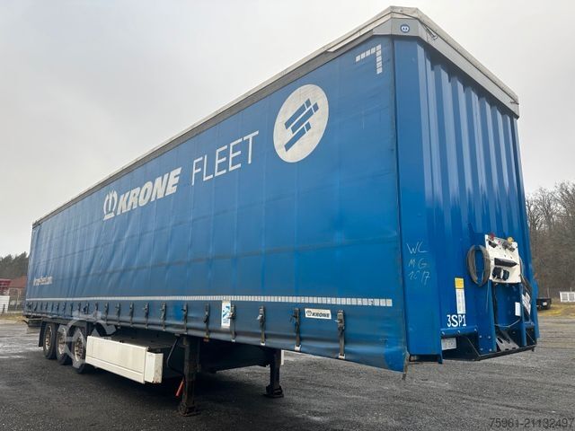 Открытый полуприцеп с тентом KRONE SD DA Schiebeplane Curtainsider