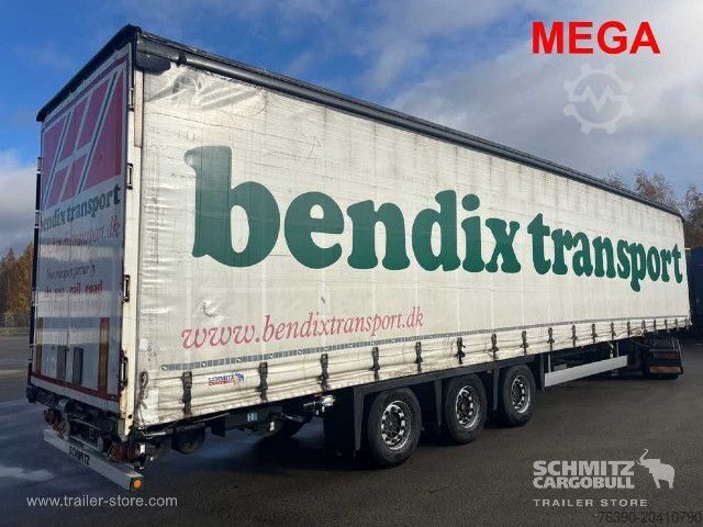 Открытый полуприцеп с тентом Schmitz Cargobull Semitrailer Curtainsider Mega
