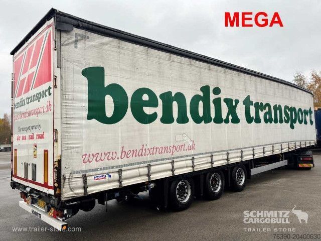 Открытый полуприцеп с тентом Schmitz Cargobull Semitrailer Curtainsider Mega