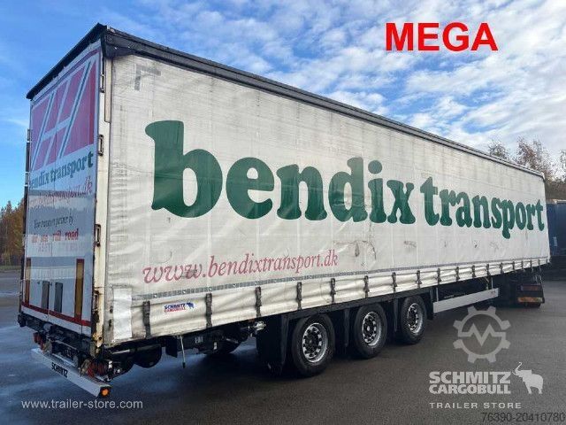 Открытый полуприцеп с тентом Schmitz Cargobull Semitrailer Curtainsider Mega