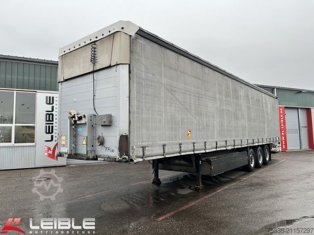 Открытый полуприцеп с тентом SCHMITZ CARGOBULL SCS 24/L*Ladebordwand LBW-Bär*RSAB*Liftachse