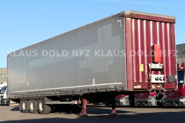 Открытый полуприцеп с тентом KRONE SD Pritsche Plane XL MegaLiner Edscha Bordwände