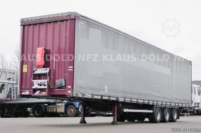 Открытый полуприцеп с тентом KRONE SD Pritsche Plane XL MegaLiner Edscha Bordwände